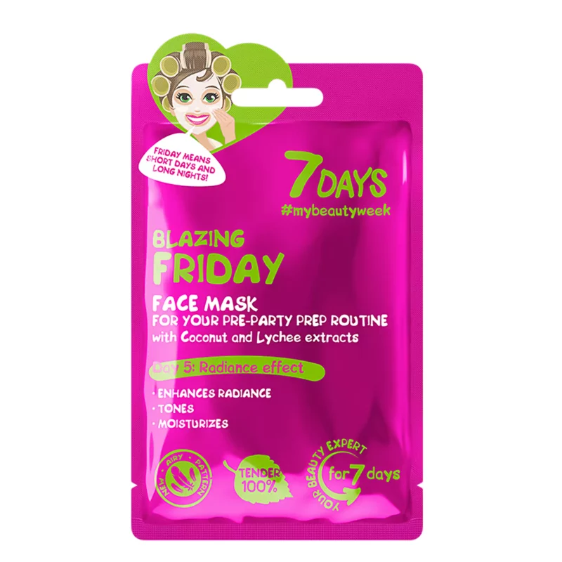 7days Μάσκα Προσώπου Blazing Friday 28gr - Sombre Cosmetics - Sombre Cosmetics - Niobe Ψαλίδι Βλεφαρίδων No 5968| Sombre Cosmetics
