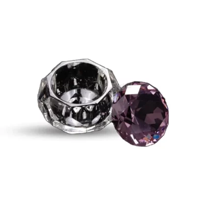 Mixcoco Ποτηράκι για Ακρυλικό Υγρό-Πούδρα Crystal Pink