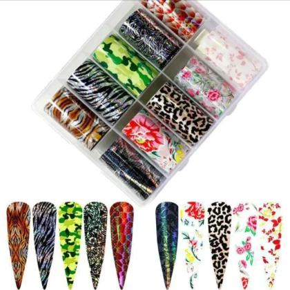 Mixcoco Set Nail Foil 06