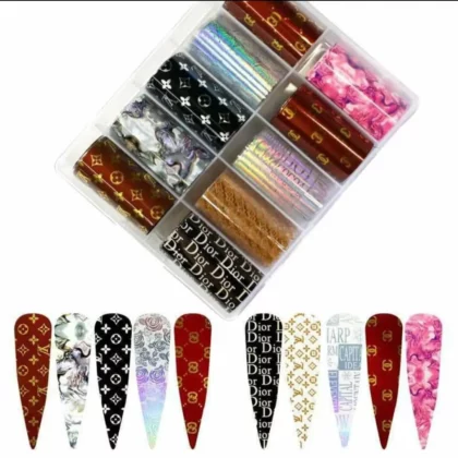 Mixcoco Set Nail Foil Designers 04