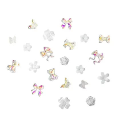 Mixcoco Ιριδίζοντα/Λευκά Διακοσμητικά Mixed 1τμχ