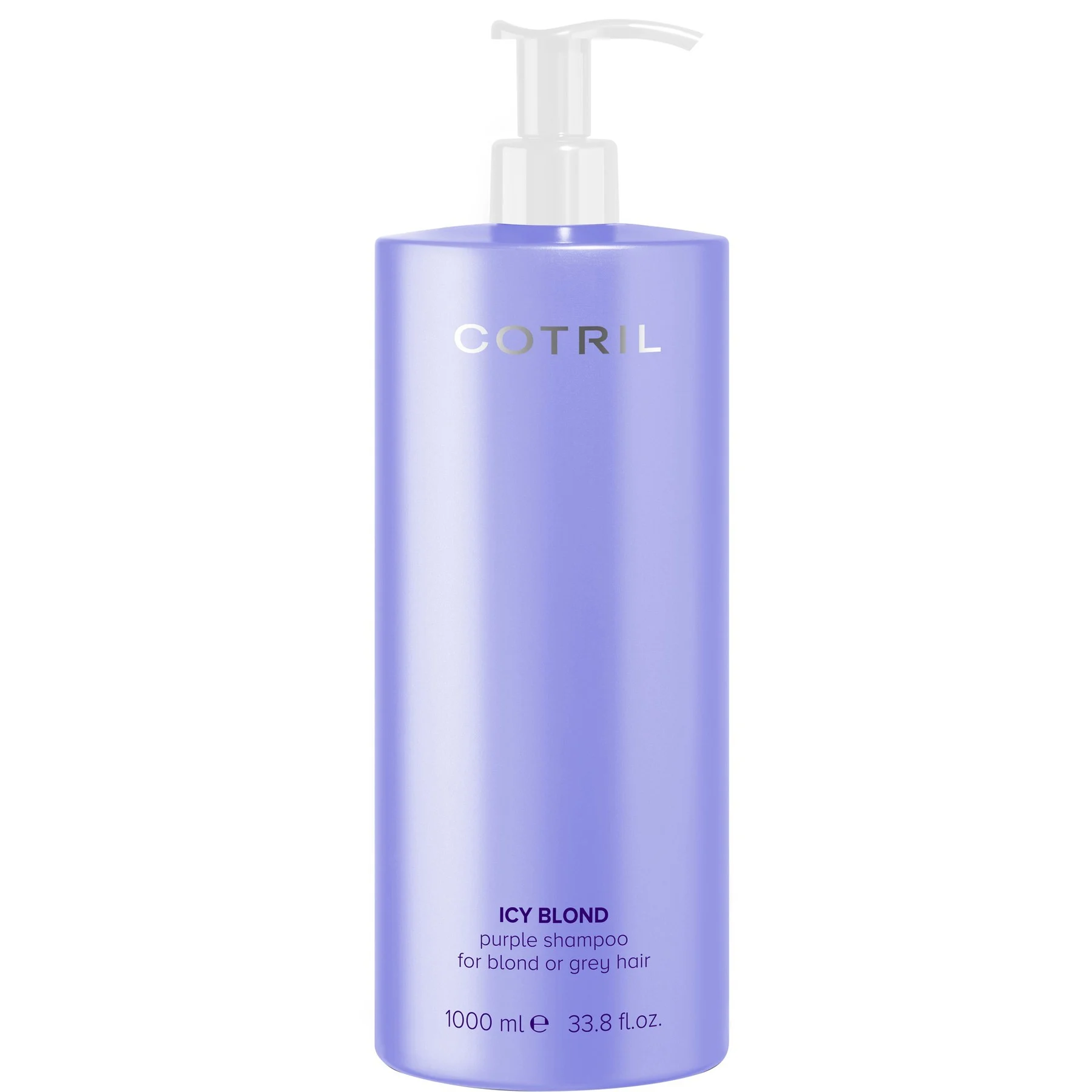 Cotril Icy Blond Purple Shampoo 1000ml - Sombre Cosmetics - Sombre Cosmetics - - Ειδικό για συχνό λούσιμο, χάρη στην χαμηλή συγκέντρωση σε βιολετί χρωστικά βοηθά στην εξισορρόπηση των ανεπιθύμητων έντονων και θερμών ανταυγειών. Cotril Icy Blond Purple Shampoo 1000ml - Sombre Cosmetics - Sombre Cosmetics -